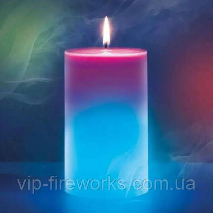 Воскова свічка Mood Magic зі справжнім полум'ям та LED підсвічуванням, фото 2