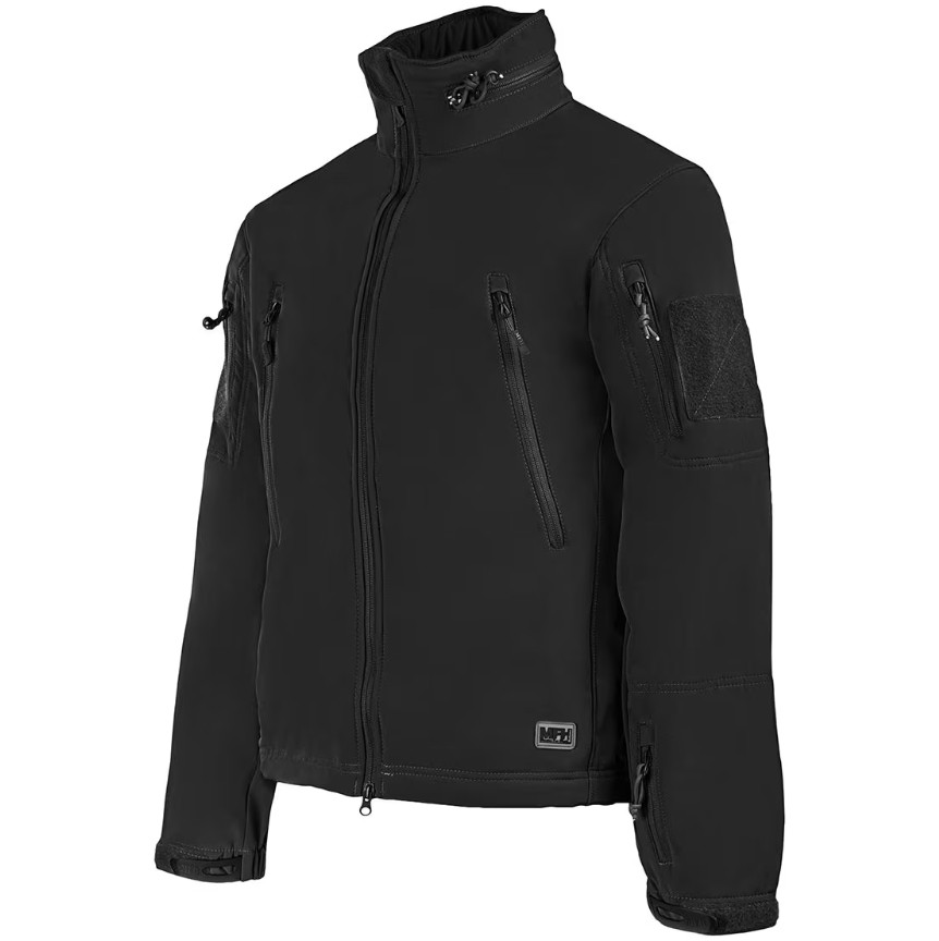 Куртка вітрозахисна водонепроникна MFH Scorpion Softshell Black 03415A, фото 1