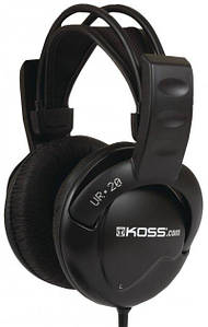 Наушники проводные Koss UR-20 3.5мм черный бу