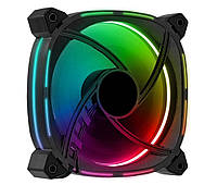 Вентилятор 120*120*25мм 6pin AeroCool Astro 12 ARGB (ACF3-AT10217.01) 1000 rpm черный новый