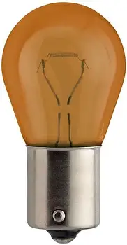 Лампа 12V (цок.бурштин ВАU15s) P21W Solar (1271) Amber (пач.10шт) (1000 шт./ясть)