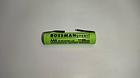 Аккумулятор технический BOSSMAN PROFI Ni-MH AAA/HR03 1,2V 1100mAh с лепестками под пайку