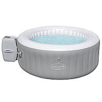 Надувной бассейн-джакузи Lay-Z-Spa Bestway 60037 с нагревателем воды и пузырьковый массаж на 605 л