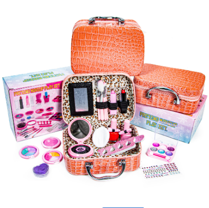 Набір дитячої декоративної косметики у валізці Leopard 2101B (22 предмети)