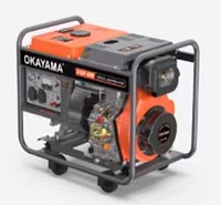Дизельный генератор OKAYAMA DG - 8000 (6.5 - 7 кВт, медная обмотка, электростартер)