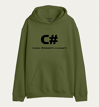 Худі толстовка "C# is awesome"