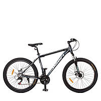 Гірський Велосипед 26 Д. G26PHANTOM A26.1 чорно-сірий