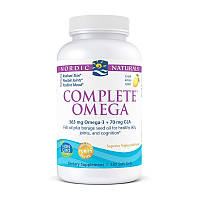 Омега-3 + Гамма-линоленовая кислота Nordic Naturals Complete Omega (120 sgel)