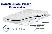 Матрас детский беспружинный Miracle Life collection 16см