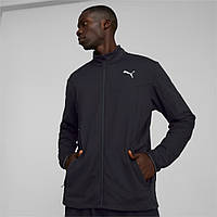 Олімпійка чоловіча Puma CLOUDSPUN Full-Zip Jacket 522399 01 (чорна, легка куртка, спортивна, бренд пума)