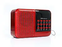 Карманный радиоприемник BBK с USB и MP3 S61 Красный
