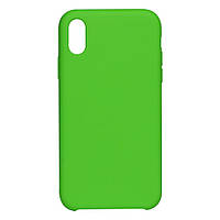 Чехол Soft Case No Logo для Apple iPhone XR Green AM, код: 7646921
