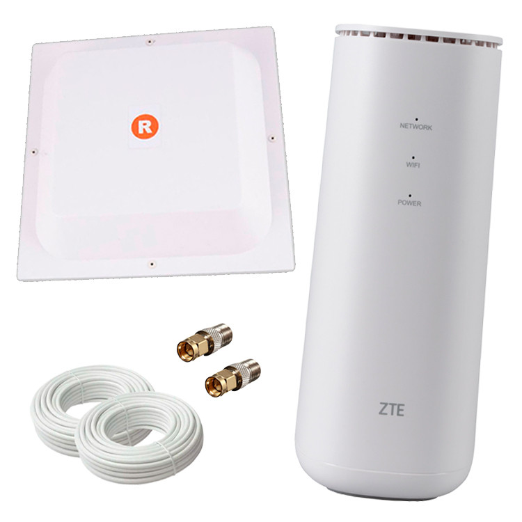 4G Інтернет + Wi-Fi 6 (роутер ZTE MF289F + Антена МІМО 17 км)