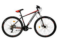 Горный велосипед 29 дюймов 18 рама Crosser AL-LEON 29"(21sSHIMANO+Hydra) Красный