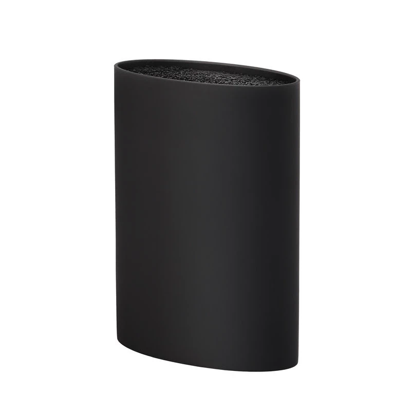 Колода-підставка для ножів чорна Vincent 16х7, 1х22, 3 см (VC-6199 Black)