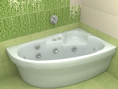 Акрилова ванна Koller Pool Liona 1400х900х450 (Правая)