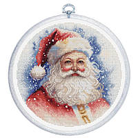 BU5034 Санта з подарунками ©Richard Macneil. Luca-S. Набір для вишивки хрестиком