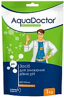 Средство для понижения уровня pH в бассейне Aquadoctor pH Minus 1 кг гранулы