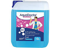 Альгицид от водорослей и грибков в бассейне AC-10 Aquadoctor 10 л Algaecide дезинфицирующий препарат