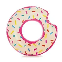 Надувной круг для плавания Пончик для девочек 56265 Intex диаметр 107 см