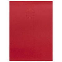 Блокнот А5 на скобе с цветной картонной обложкой 36 л ВА5936К Красный
