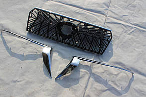 Решітка радіатора Toyota Land Cruiser Prado 2017+ стиль TRD