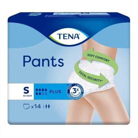 Підгузники труси для дорослих  Tena Pants  Plus Small 14 шт 65-85 см 6 крап.