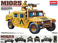 M1025 Hummer. Сборная модель американского армейского автомобиля в масштабе 1/35. ACADEMY 13241