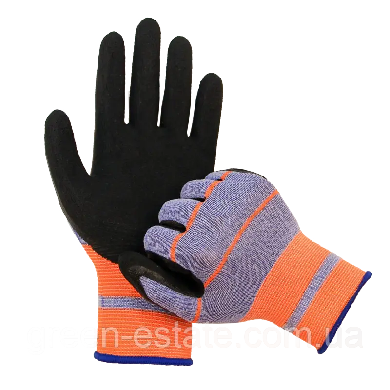 Рукавиці вкриті рифленим латексом