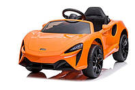 Детский электромобиль с светом и ремнями безопасности Mclaren Bambi M 5030EBLRS-7 Оранжевый