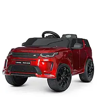 Детский электромобиль Land Rover с музыкой и светом фар Bambi M 4846EBLRS-3 Красный