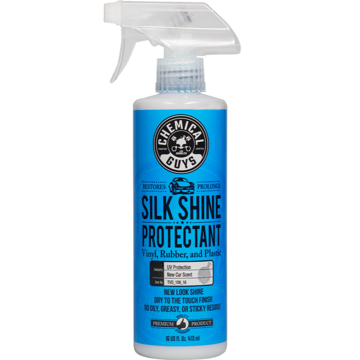 Засіб для вінілу, гуми, пластику Chemical Guys Silk Shine Protectant, 473 мл Напівматовий, фото 1