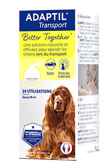 Заспокійливе для собак засіб спрей Ceva Adaptil (Сева Адаптил) 20 мл