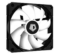 Вентилятор 120*120*25мм 3pin/4pin ID-Cooling DF-12025-ARGB-XT чёрный с белым новый