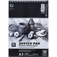 Альбом на спирали формат А3 на 24 листа плотность 160г/м² Sketch Pad 6002-S в упакрвке 1 шт