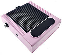 Вытяжка маникюрная (пылесос) с фильтром, 80W, pink BQ-858-1