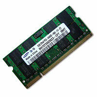 Оперативная память для ноутбука Sodimm DDR2 2gb 800mhz PC2-6400 Samsung 2rx8 pc2-6400s-666-12-e3 б/у