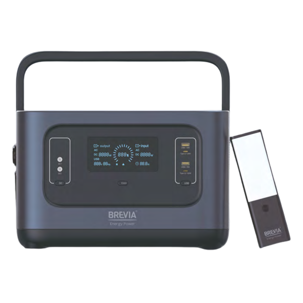 Зарядна станція 1000Вт Brevia ePower1000 для ноутбука холодильника телевізора (41000EP)