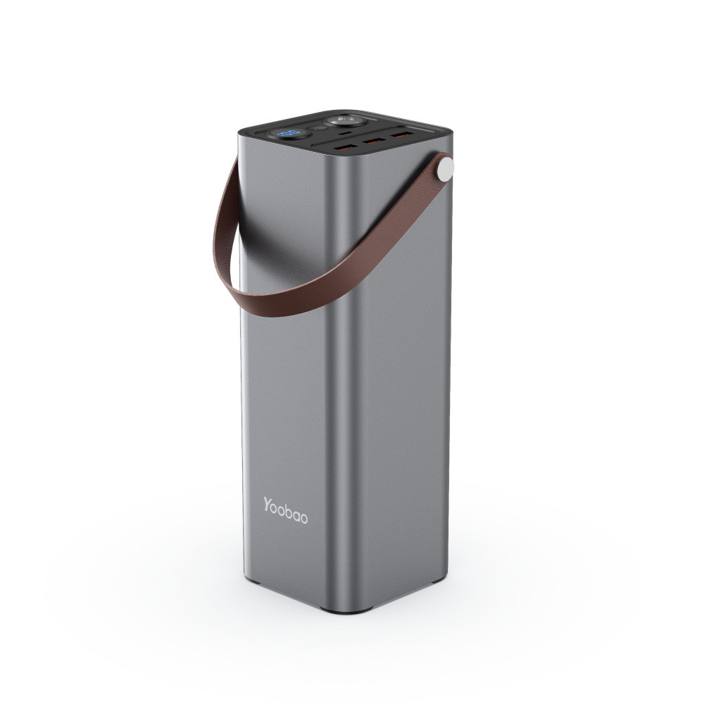 Yoobao EN1 Portable 46200mAh Power Station/AC220V 150W 65w (170.9 wh.) usb A1 12v-1.5A/9v-2a/5v-2.4A(led 1W), фото 1