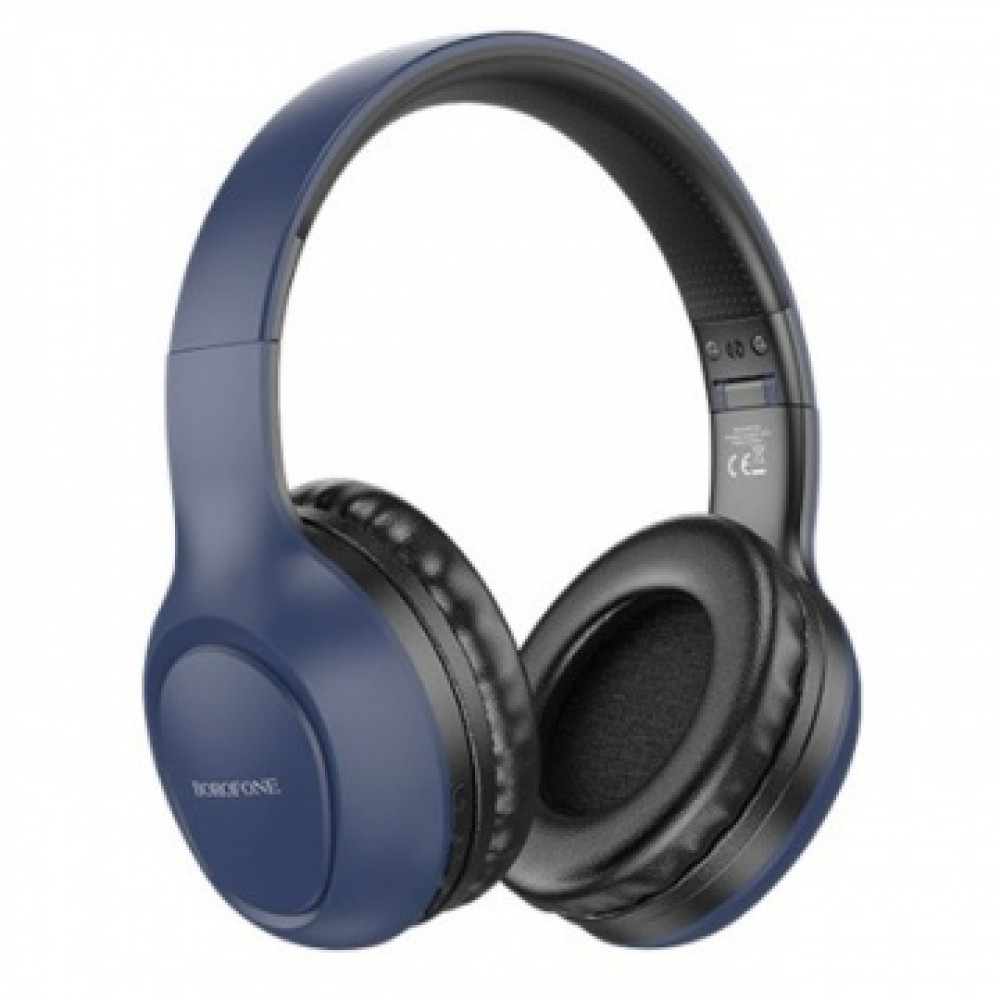Навушники Bluetooth Borofone BO19 Musique Blue, фото 1