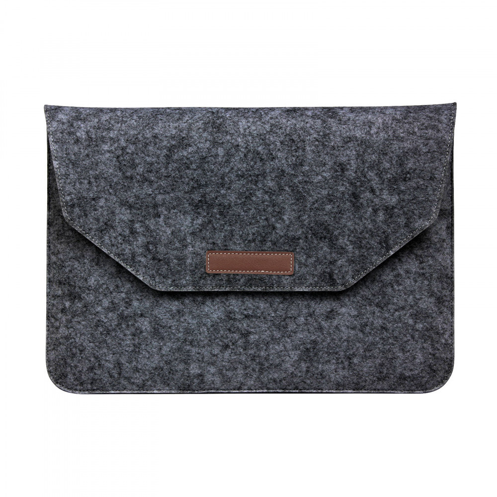 Сумка-конверт повстяна Felt Sleeve для ноутбука 13" чорна