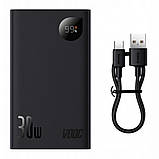 Power Bank 10000 mAh 30W Digital Display Baseus (PPAD040) — PPAD040101 Black, фото 4