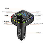 Fm Modulator MP3 | Car Charger | 3.1A | 2U | 1C — Earldom ET-M79, фото 4