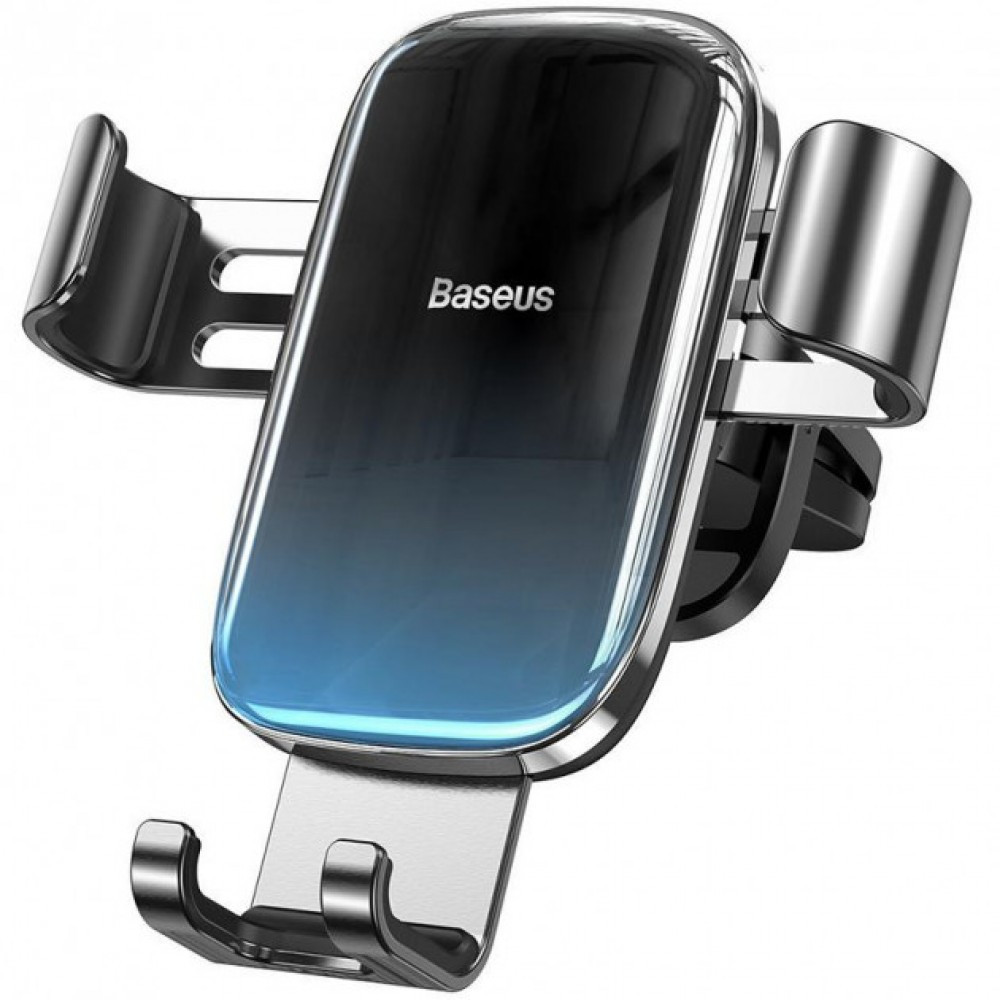Автотримач розсувний на повітропровід Baseus Glaze Black SUYL-LG01