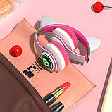Навушники Bluetooth — TUCCI T24 LED — Red, фото 5