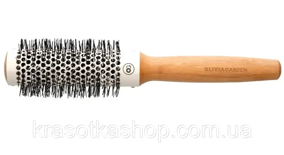 Брашинг бамбуковий Bamboo Touch Blowout Thermal Olivia Garden 33 мм