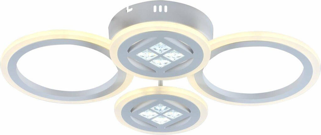 Люстра світлодіодна акрілова Sirius LI8860/4A WH (92W), фото 1