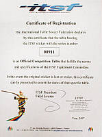 Настільний футбол Garlando Master Champion ITSF (MASTER), фото 8