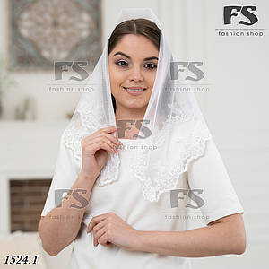 Сучасна  хустинка з мереживомдо храму Анастасія