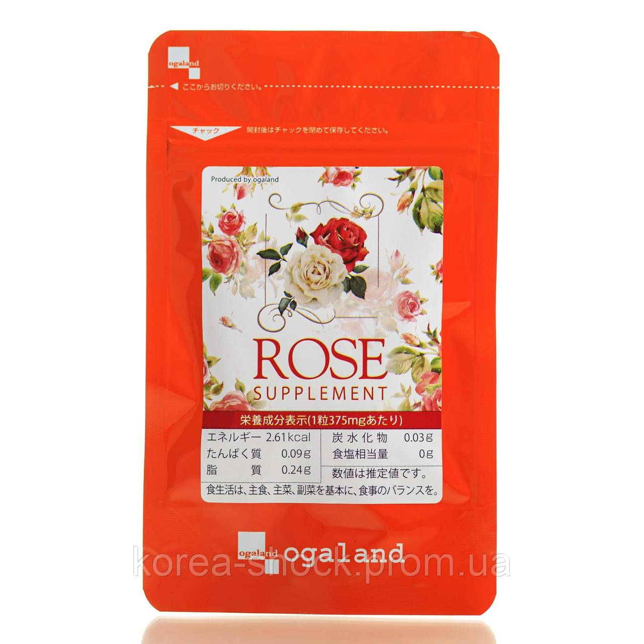 Біодобавка для поліпшення запаху тіла Троянда Ogaland Rose Supplement